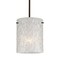Besa Lighting Tamburo 8 Stem Pendant, Glitter Stone, Bronze Finish, 1x11W LED 1TT-4006GL-LED-BR - alternate 1